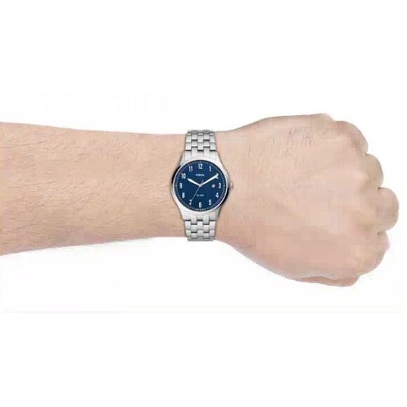 Fossil FS5593 Men's Forrester Three-Hand Date Stainless Steel Watch - Picture 6 of 6